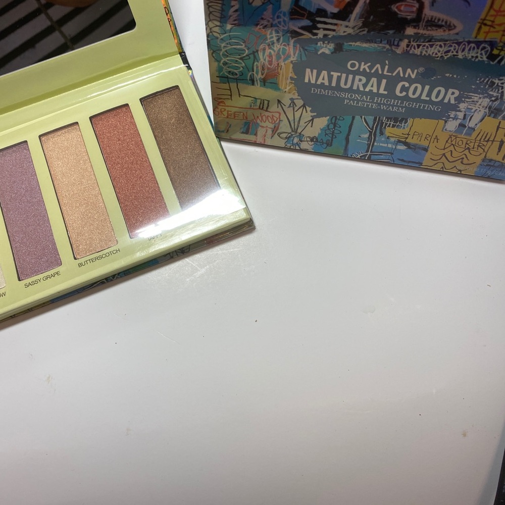 OKALAN Natural Color Highlighting Palette